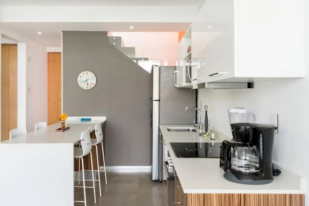 Premium Ph W/ Private Pool Near 5Th Ave. Apartment Playa del Carmen