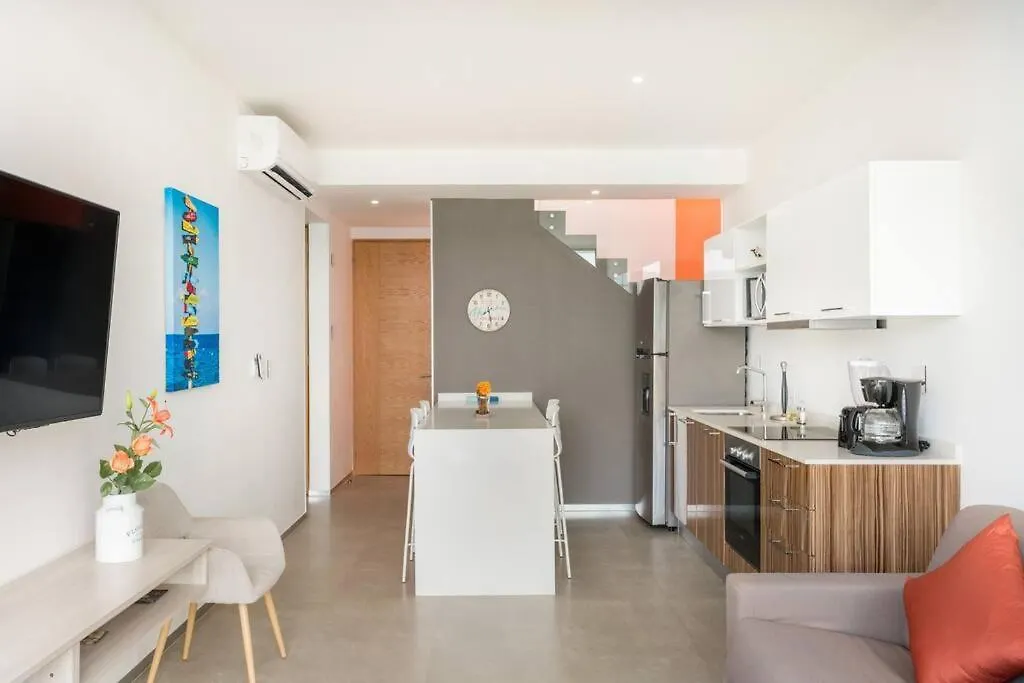Premium Ph W/ Private Pool Near 5Th Ave. Apartment Playa del Carmen 0*,